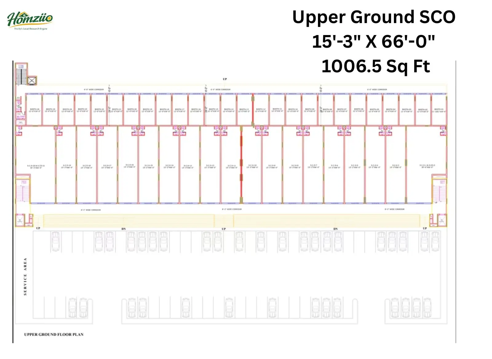 Upper Ground SCO floor plan