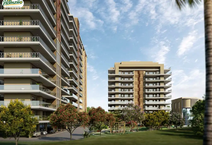 The Zirk Zirakpur – Premium 3 & 3+1 BHK Luxury Apartments on High Ground Road – elevation