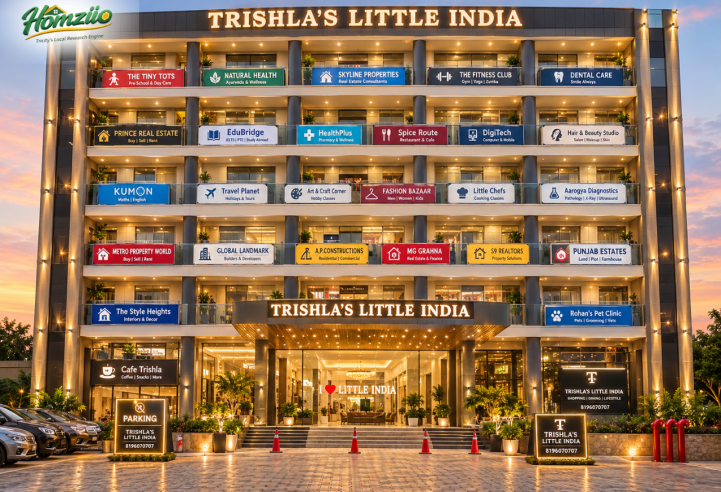 Trishla Little India – Peer Muchalla, Zirakpur, Ready to Move Commercial Shops – clubhouse