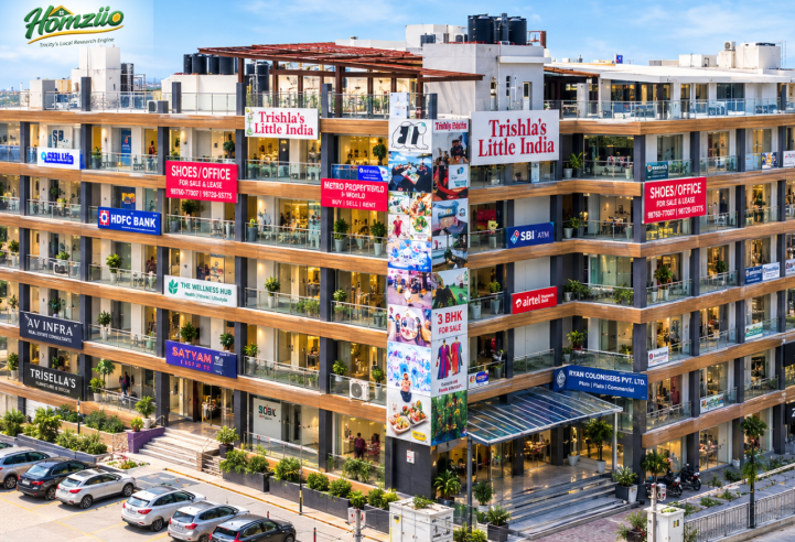 Trishla Little India – Peer Muchalla, Zirakpur, Ready to Move Commercial Shops – amenities area