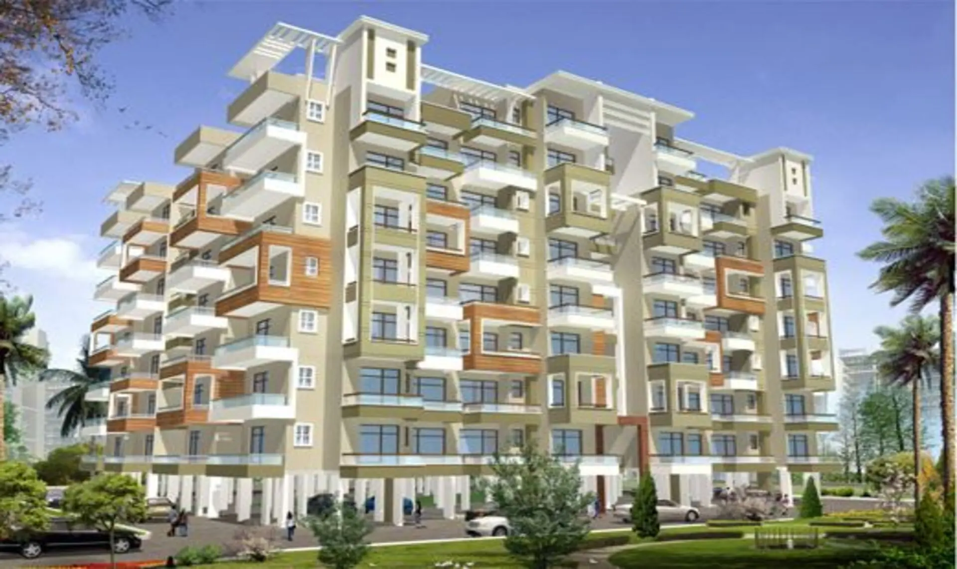Tulip Heights Zirakpur | Best Residential Apartments in Zirakpur | High-Rise Projects in Zirakpur – elevation