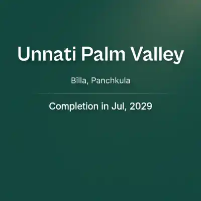 Unnati Palm Valley Sector 12A Raili Panchkula: Premium Residential Plots in Panchkula Real Estate Projects