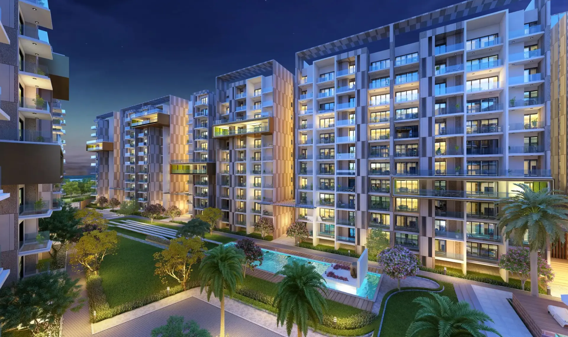 Vera Gold Mark Nabha Road Zirakpur | Luxury 3BHK, 4BHK & 5BHK High-Rise Apartments in Zirakpur Residential Projects – common area