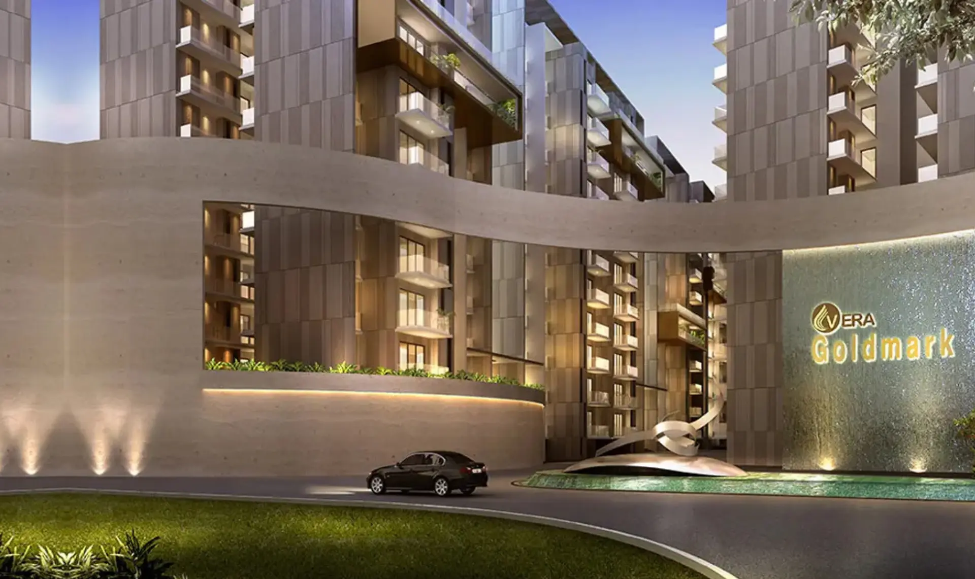 Vera Gold Mark Nabha Road Zirakpur | Luxury 3BHK, 4BHK & 5BHK High-Rise Apartments in Zirakpur Residential Projects – elevation